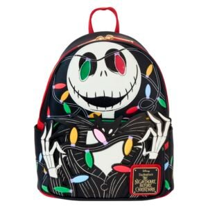 Disney Loungefly Mini Sac A Dos Nbc Smiling Jack Light Up