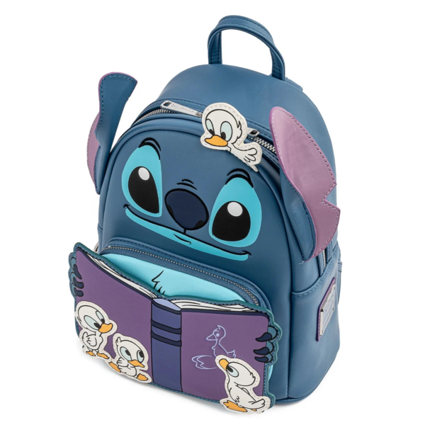 DISNEY - Stitch Story Time Duckies - Sac à dos LoungeFly – Image 2